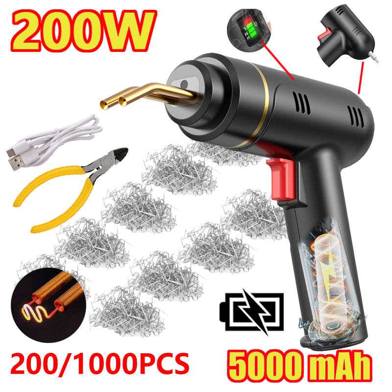 Portable Welding Generator - 200w kabelloses Kunststoffschweißpistolen-Kit 200/1000 stücke schweiß