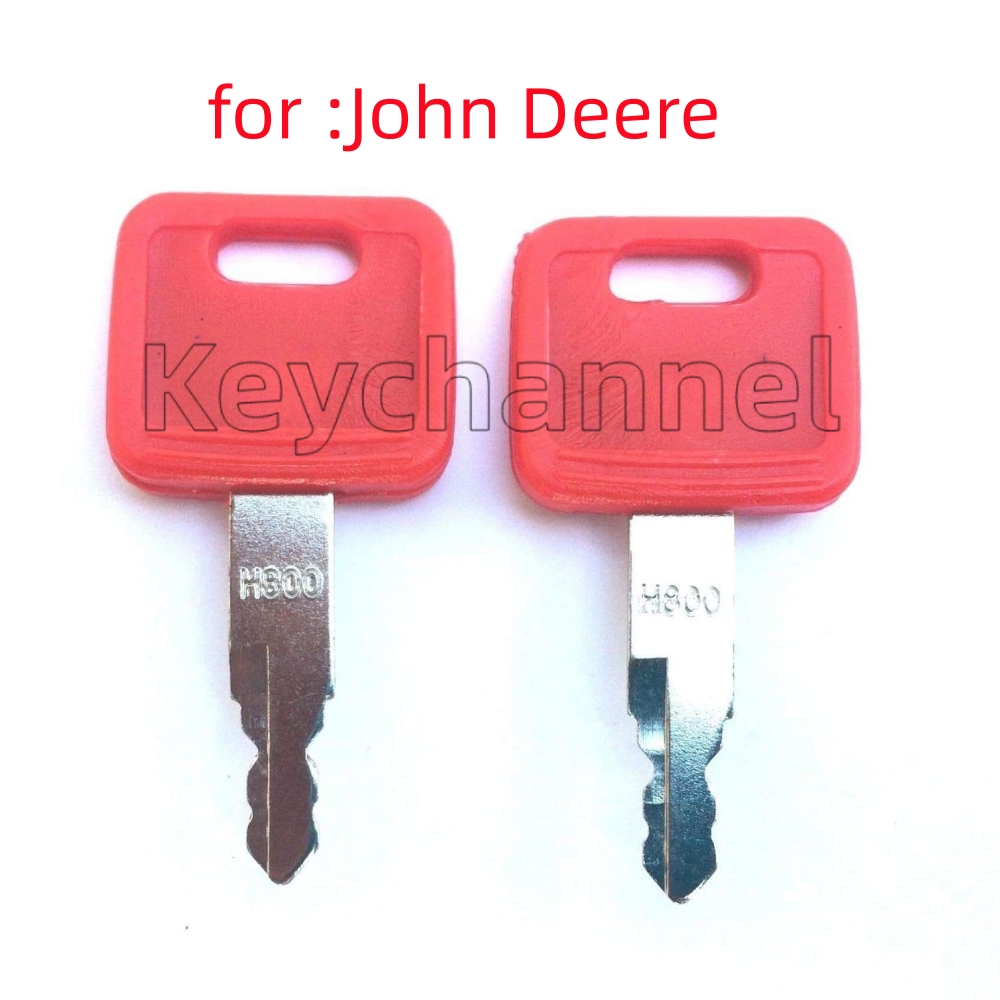 Heavy Equipment Hitachi - Keychannel 10 teile/los Rot Schwere Ausrüstung