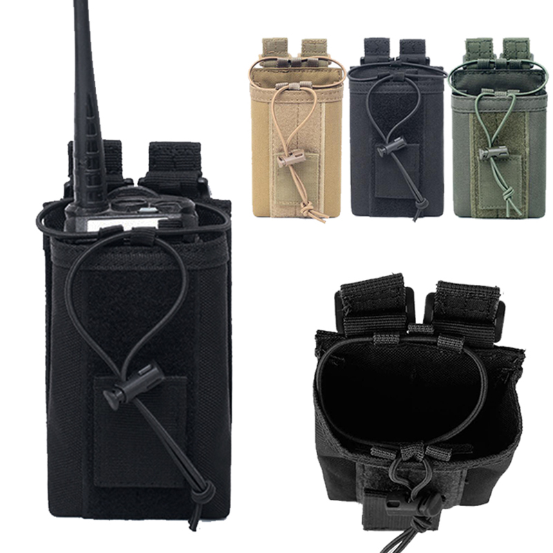 Heavy Equipment Storage - Taktischer Funkhalter Molle Radio Pouch Case
