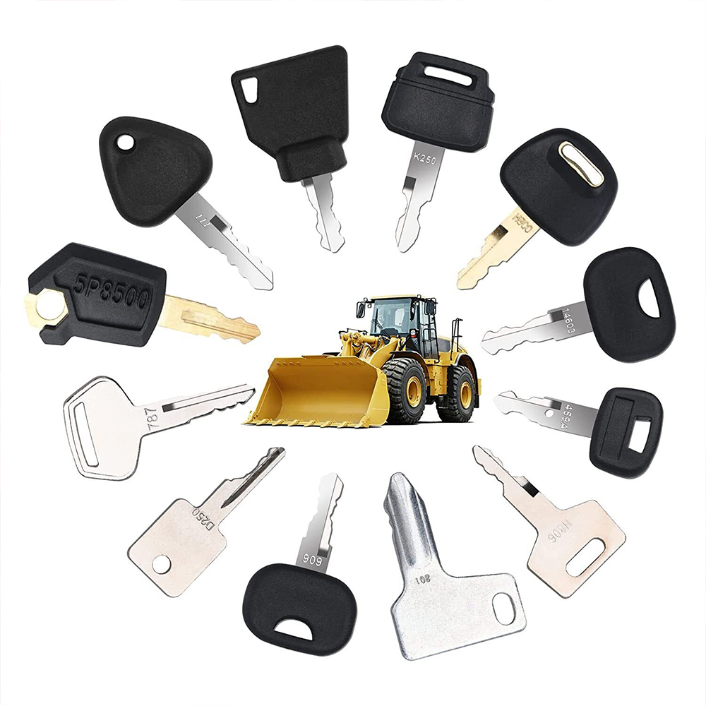 Heavy Equipment Used - 12Pcs Schwere Ausrüstung Bau Zündschlüssel Set
